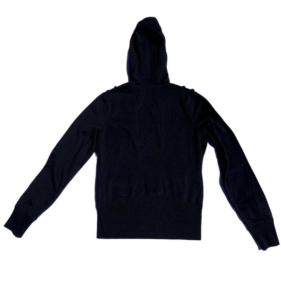 Coogi Women's Hoodie Black Stud Medium Authentic - Picture 3 of 9